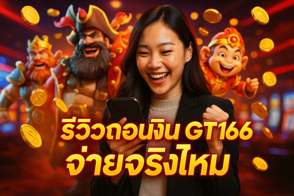 รีวิวถอนเงิน GT166 จ่ายจริงไหม