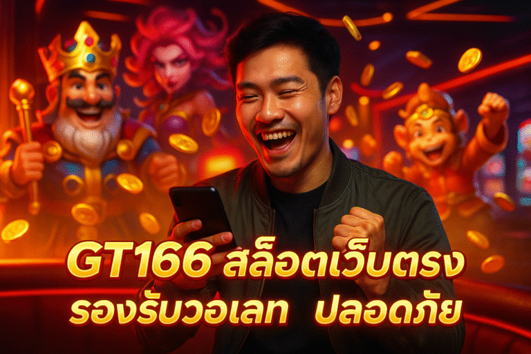 GT166 สล็อตเว็บตรง รองรับวอเลท ปลอดภัย