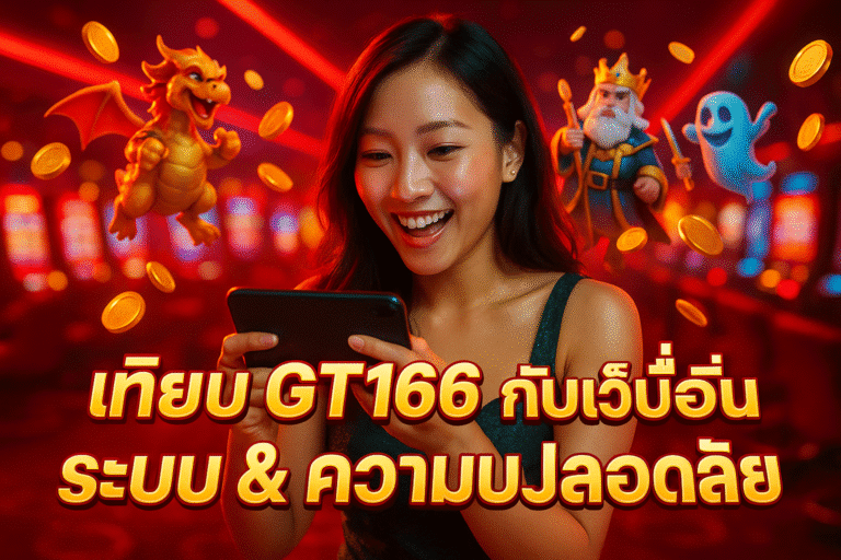 เทียบ GT166 กับเว็บอื่น ระบบและความปลอดภัย