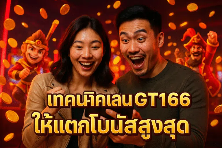 เทคนิคเล่น GT166 ให้แตกโบนัสสูงสุด