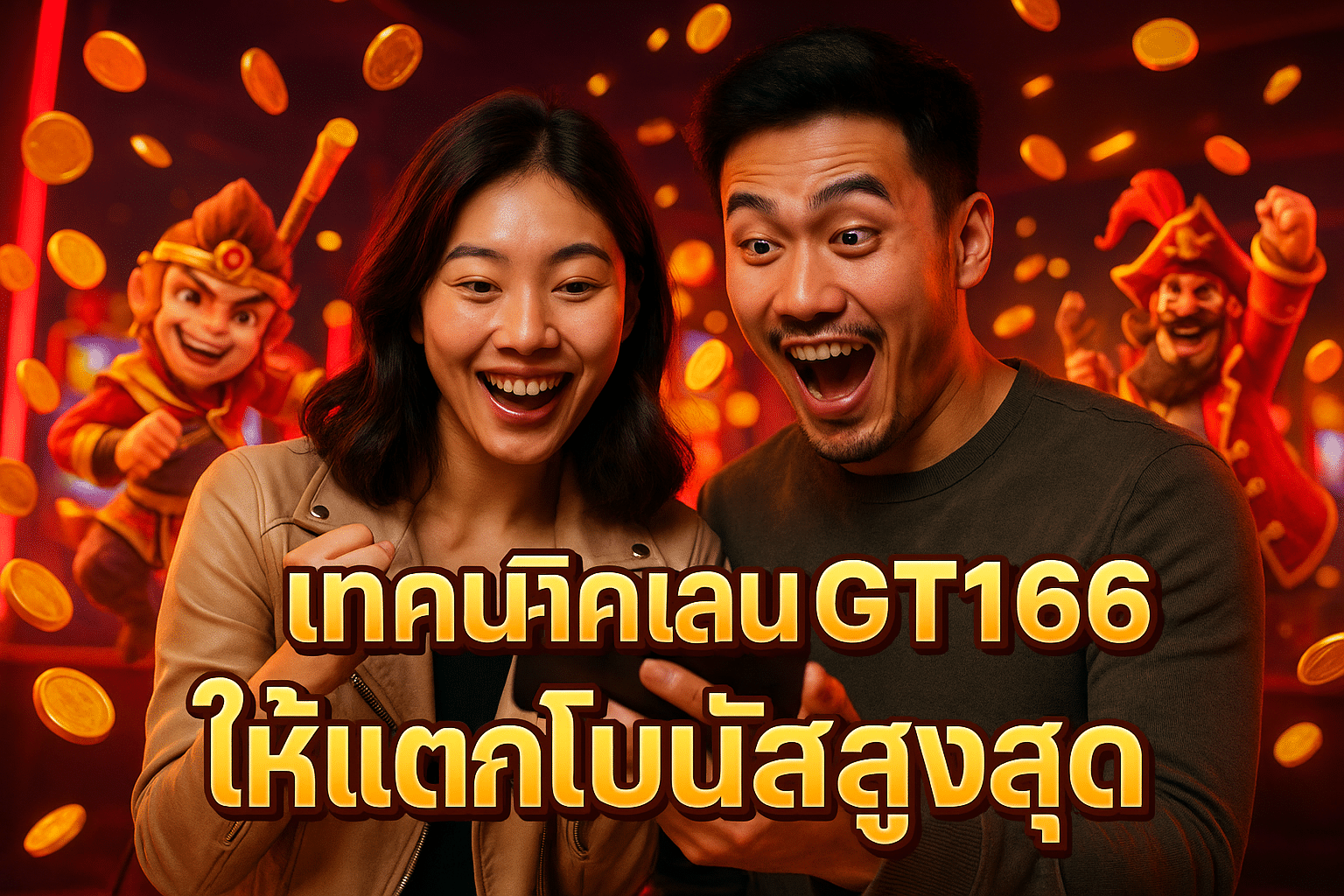 เทคนิคเล่น GT166 ให้แตกโบนัสสูงสุด