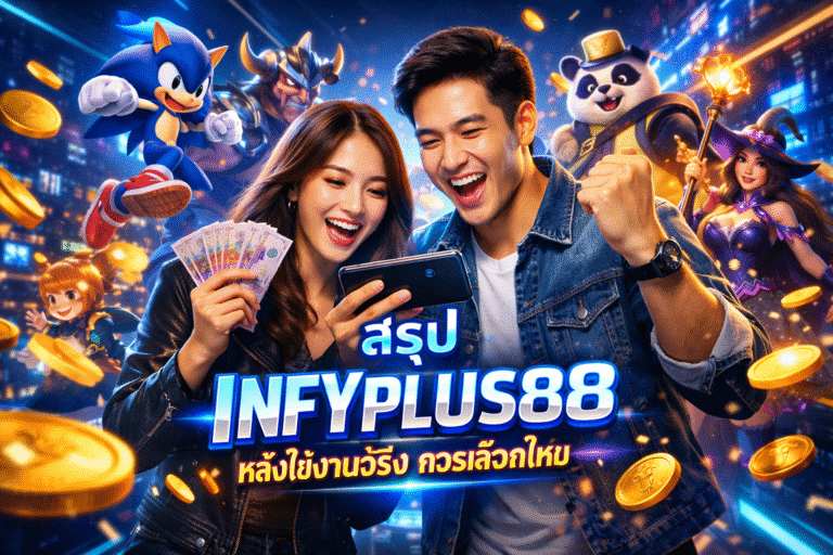 สรุป INFYPLUS88 หลังใช้งานจริง ควรเลือกไหม