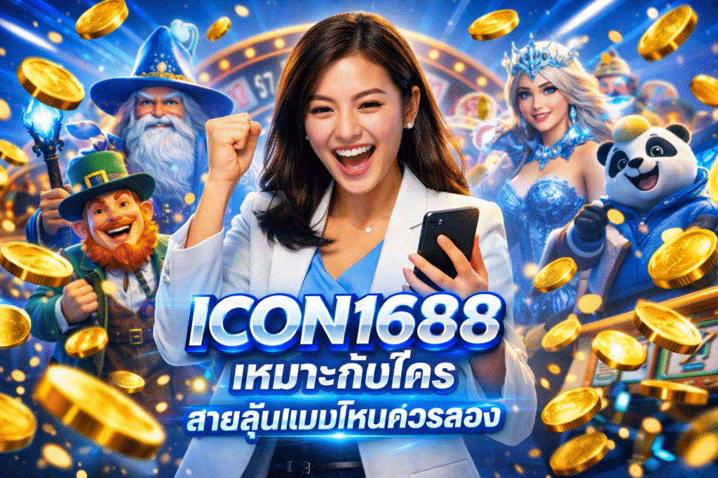 ICON1688 เหมาะกับใคร สายลุ้นแบบไหนควรลอง