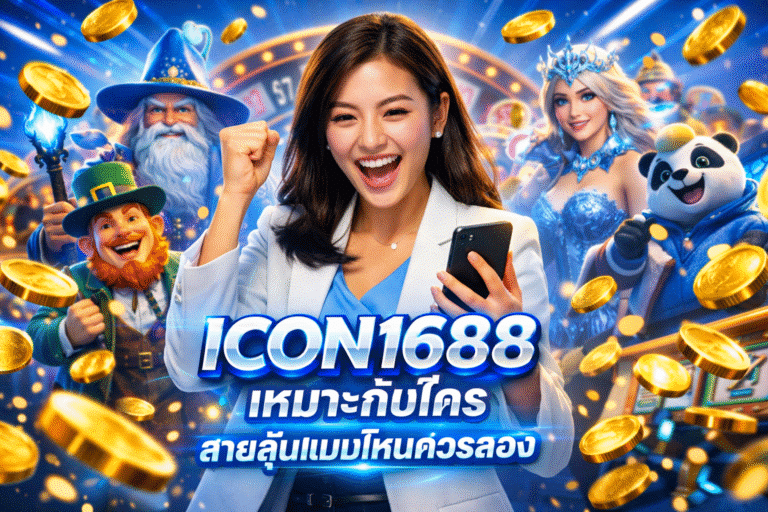 ICON1688 เหมาะกับใคร สายลุ้นแบบไหนควรลอง